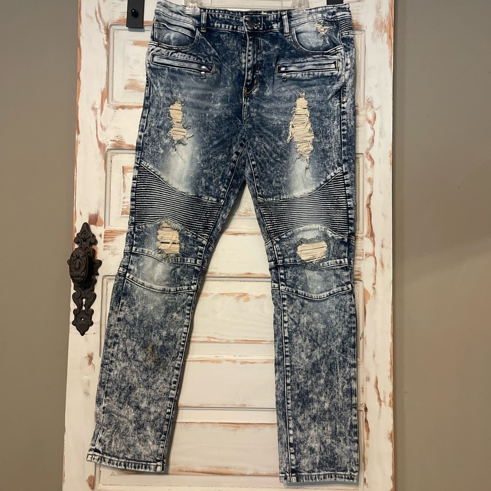 Embellish NYC Biker Jeans